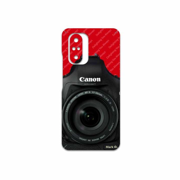 برچسب پوششی ماهوت مدل Canon-Logo مناسب برای گوشی موبایل شیائومی Poco F3 5G MAHOOT Canon-Logo Cover Sticker for Xiaomi Poco F3 5G